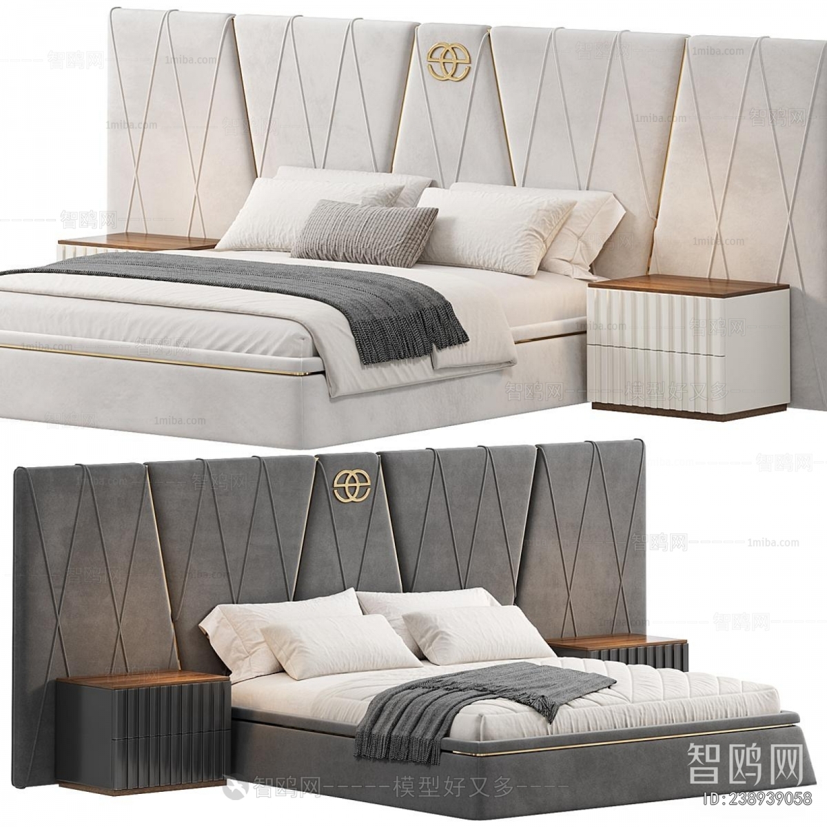 Modern Double Bed