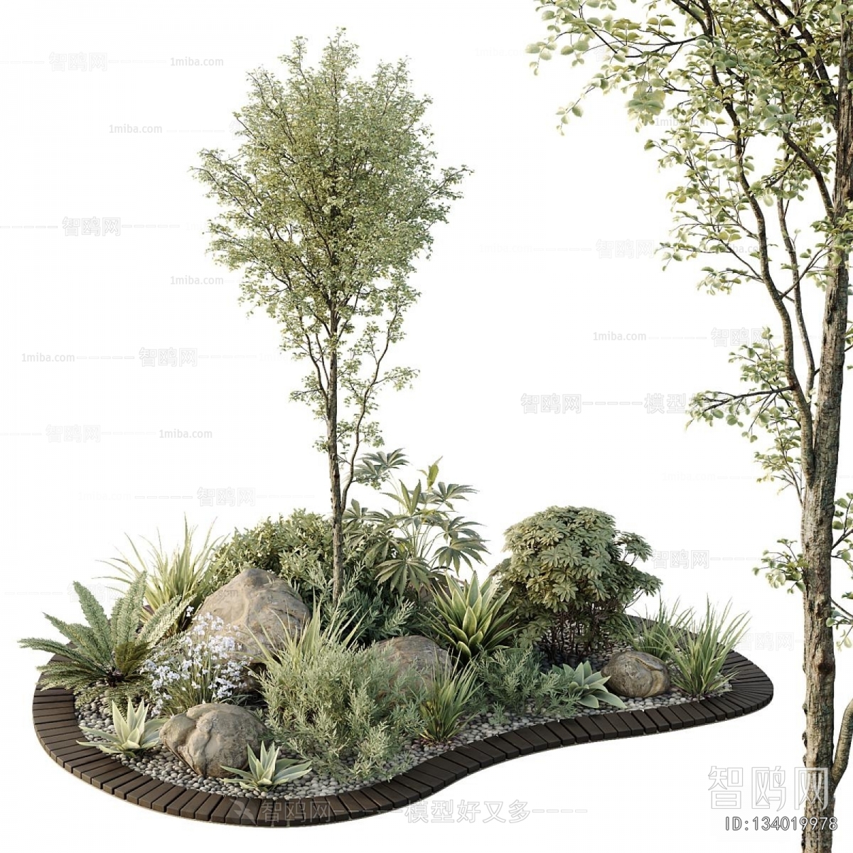 New Chinese Style Plant Landscaping