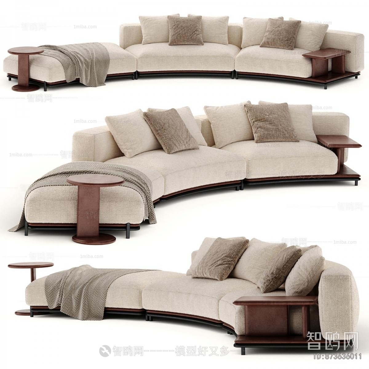 Modern Shaped Sofa