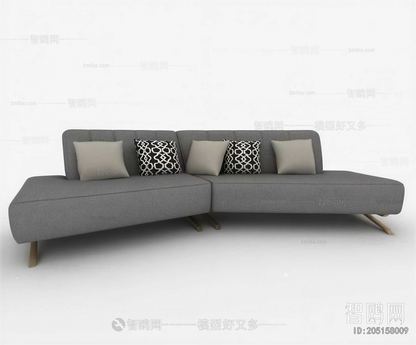 Modern Shaped Sofa