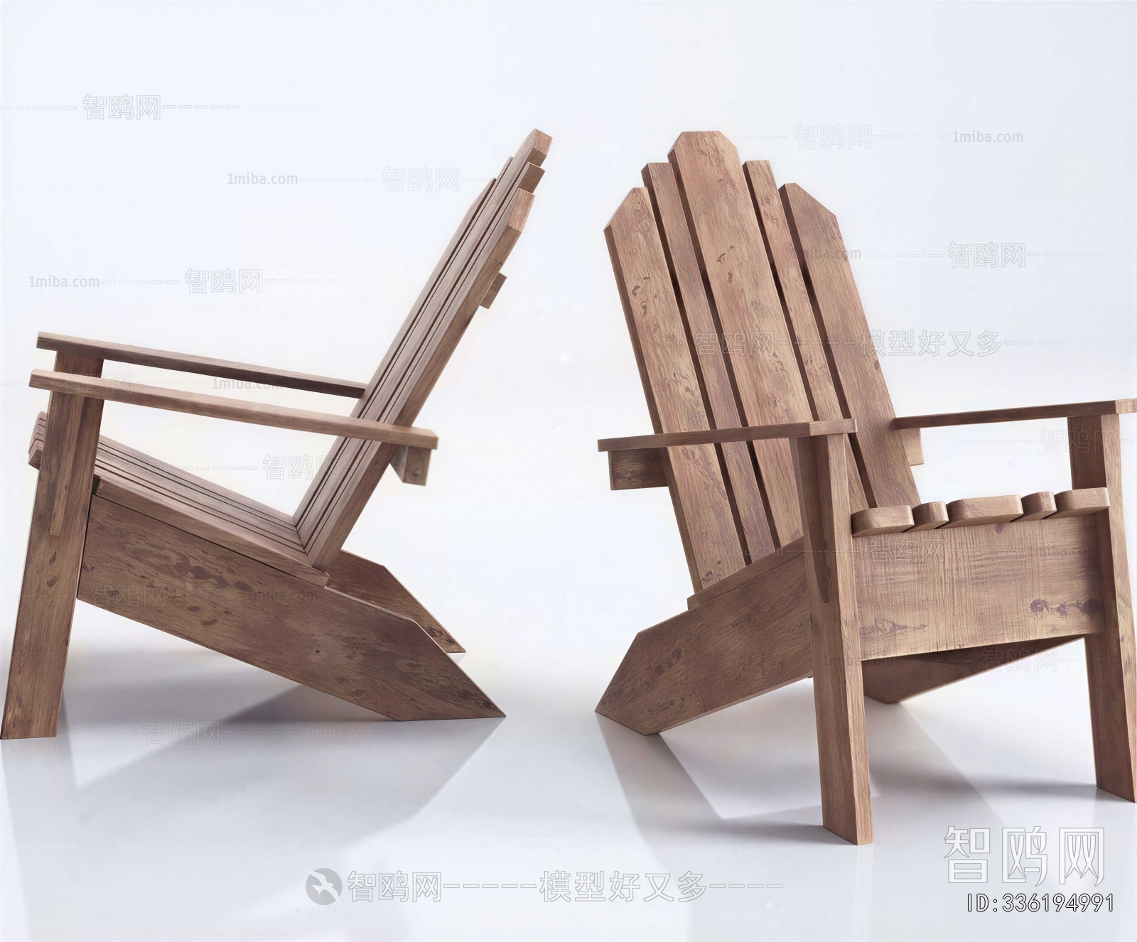Wabi-sabi Style Lounge Chair