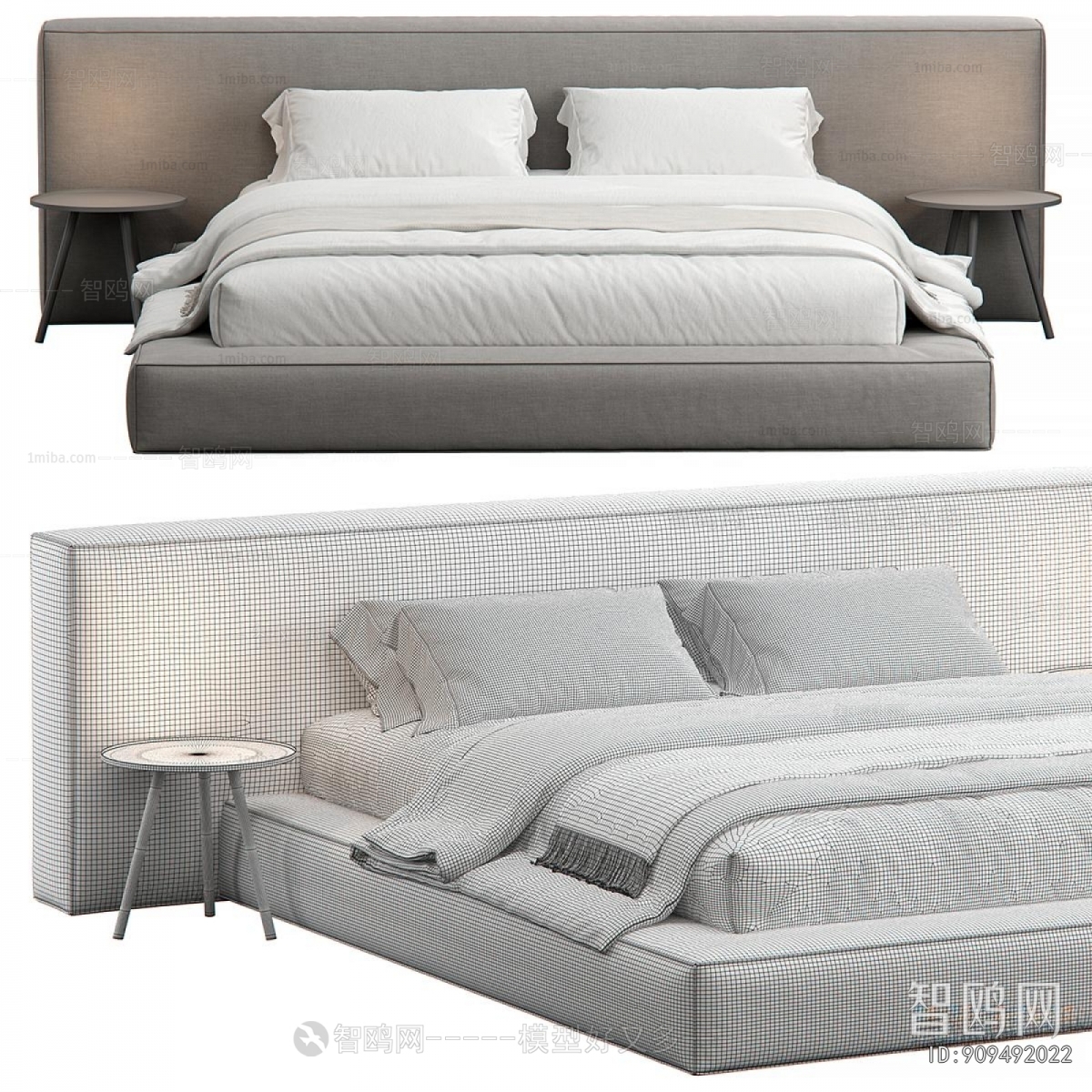Modern Double Bed