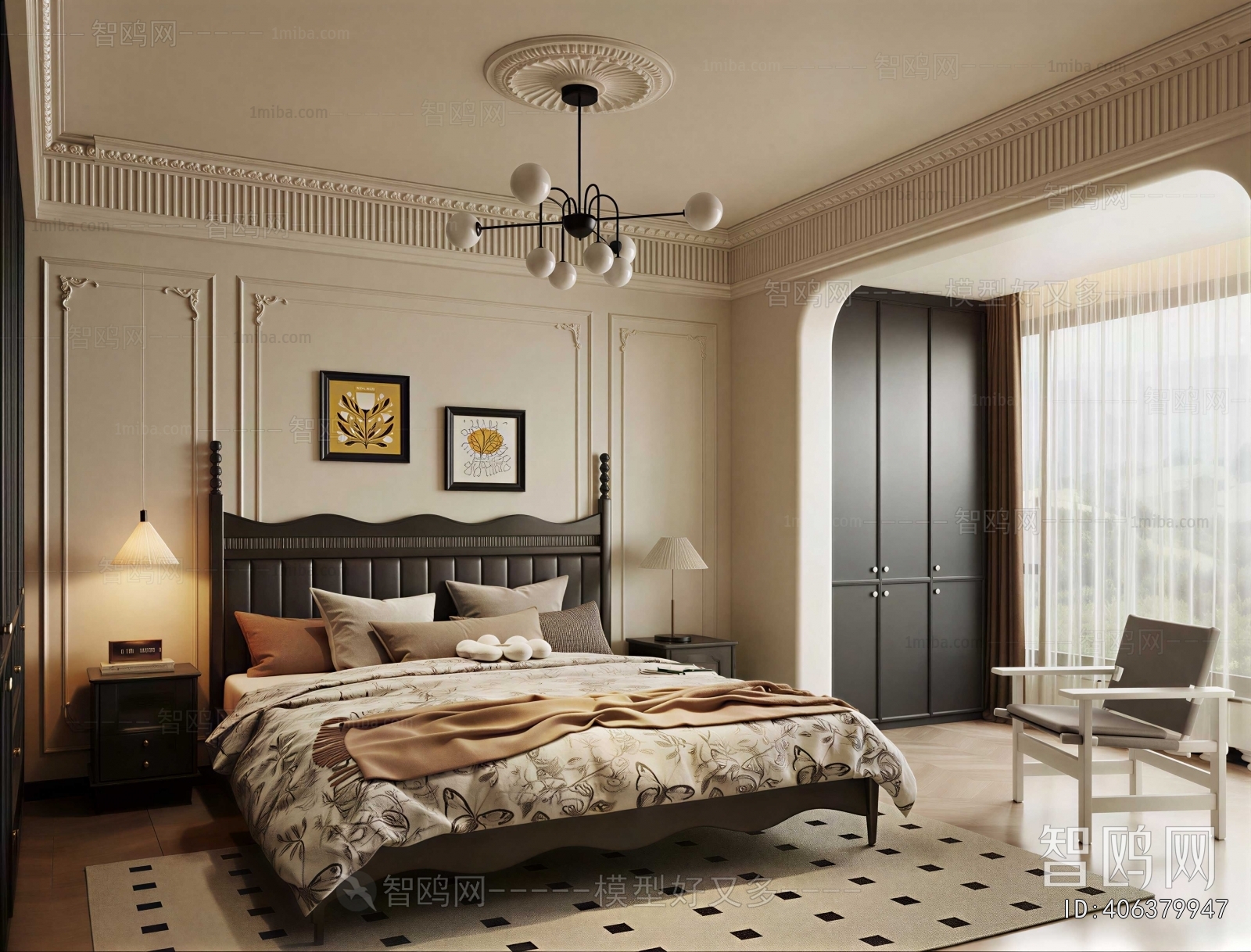 French Style Bedroom
