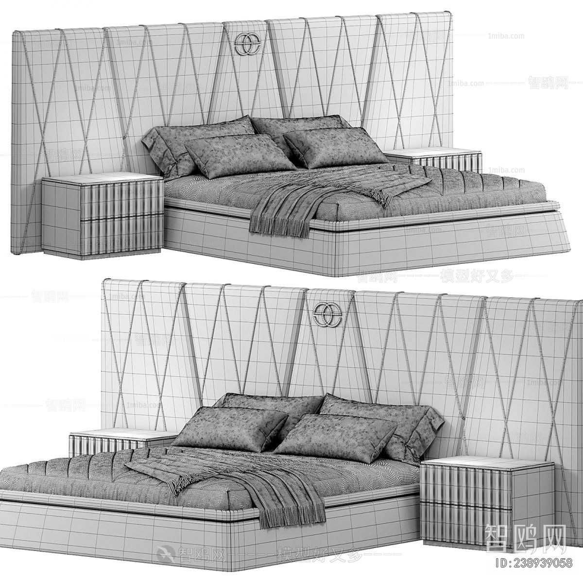 Modern Double Bed
