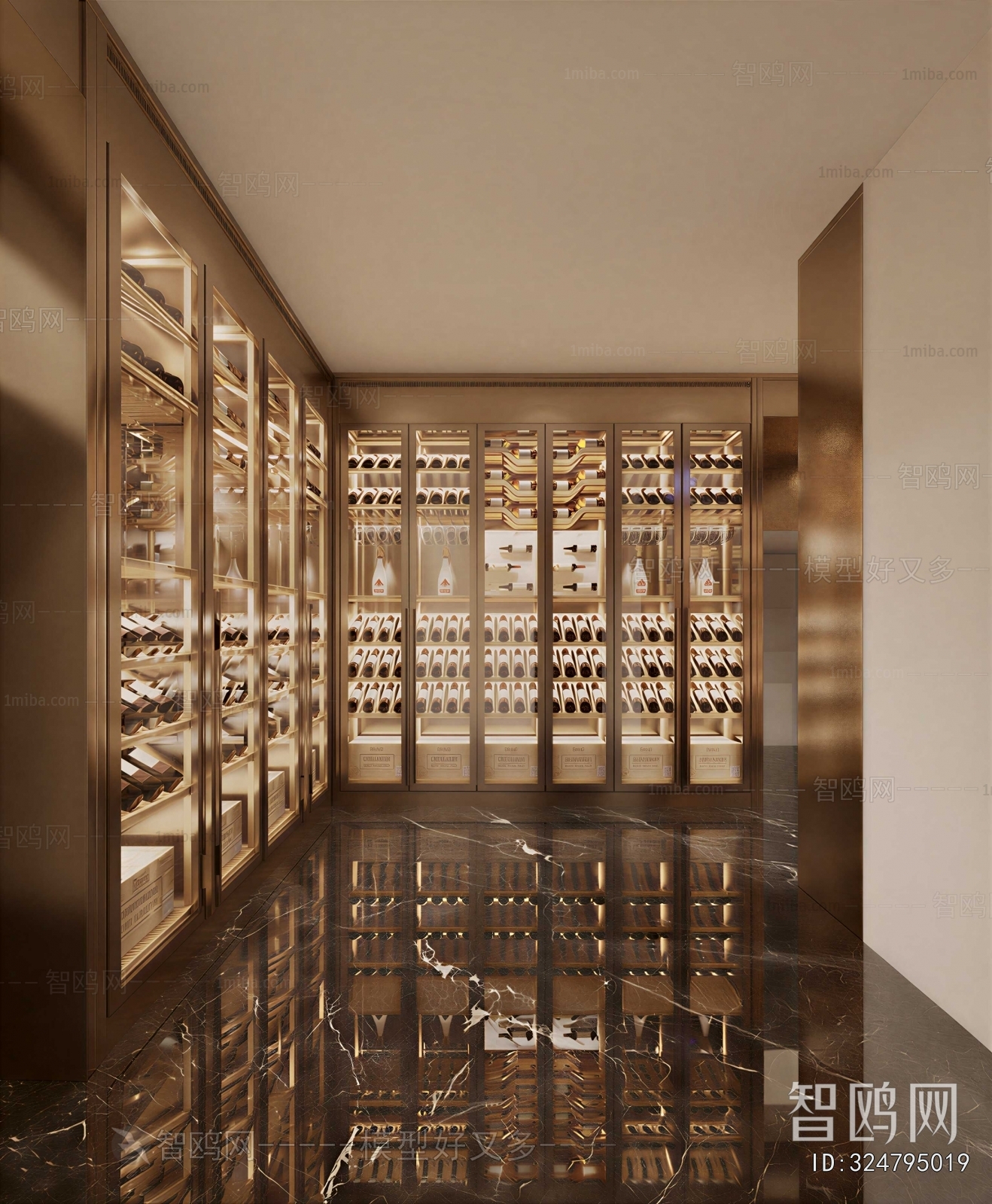 Modern Wine Cellar/Wine Tasting Room