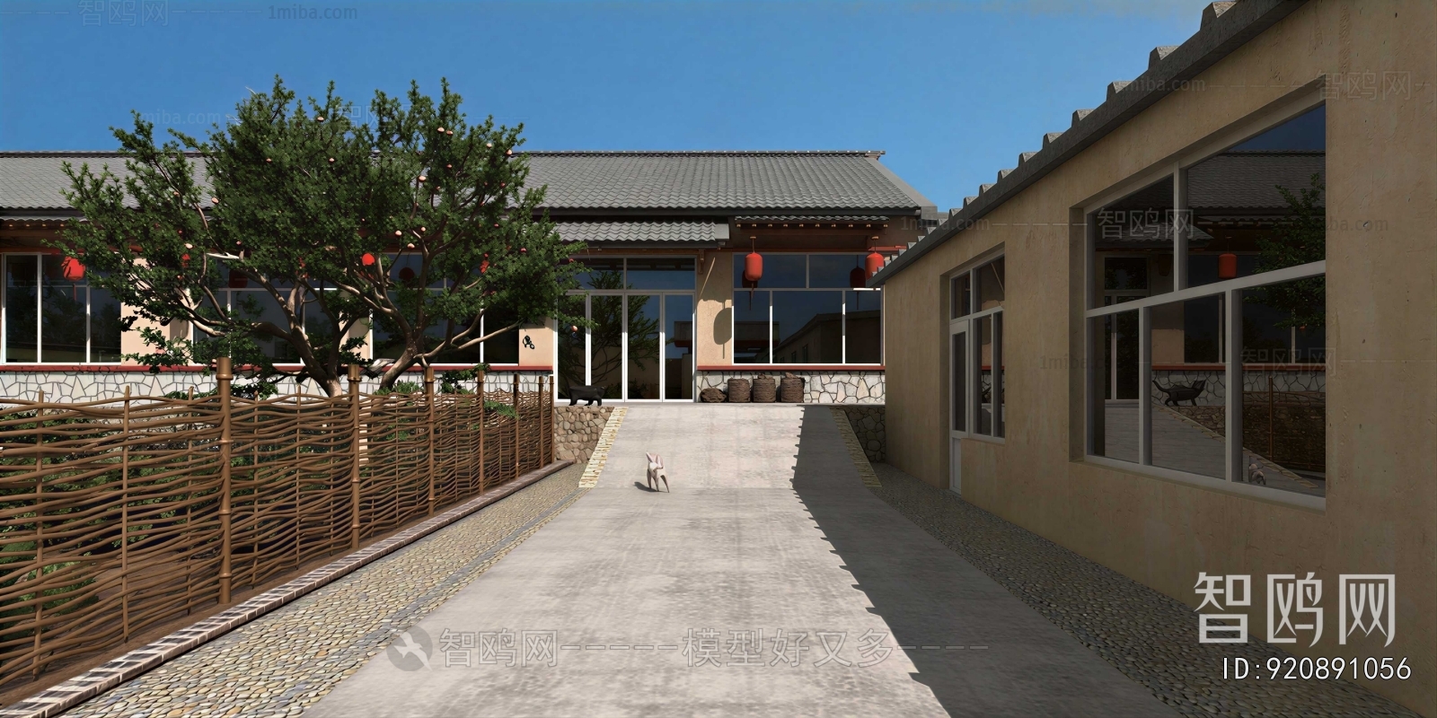 Chinese Style Courtyard/landscape