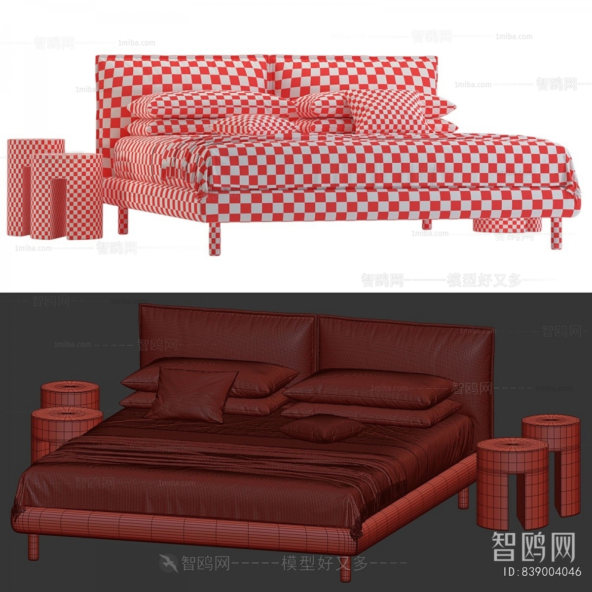 Modern Double Bed