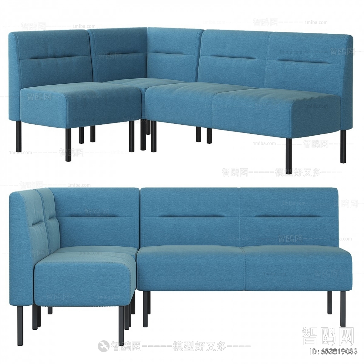 Modern Three-seat Sofa