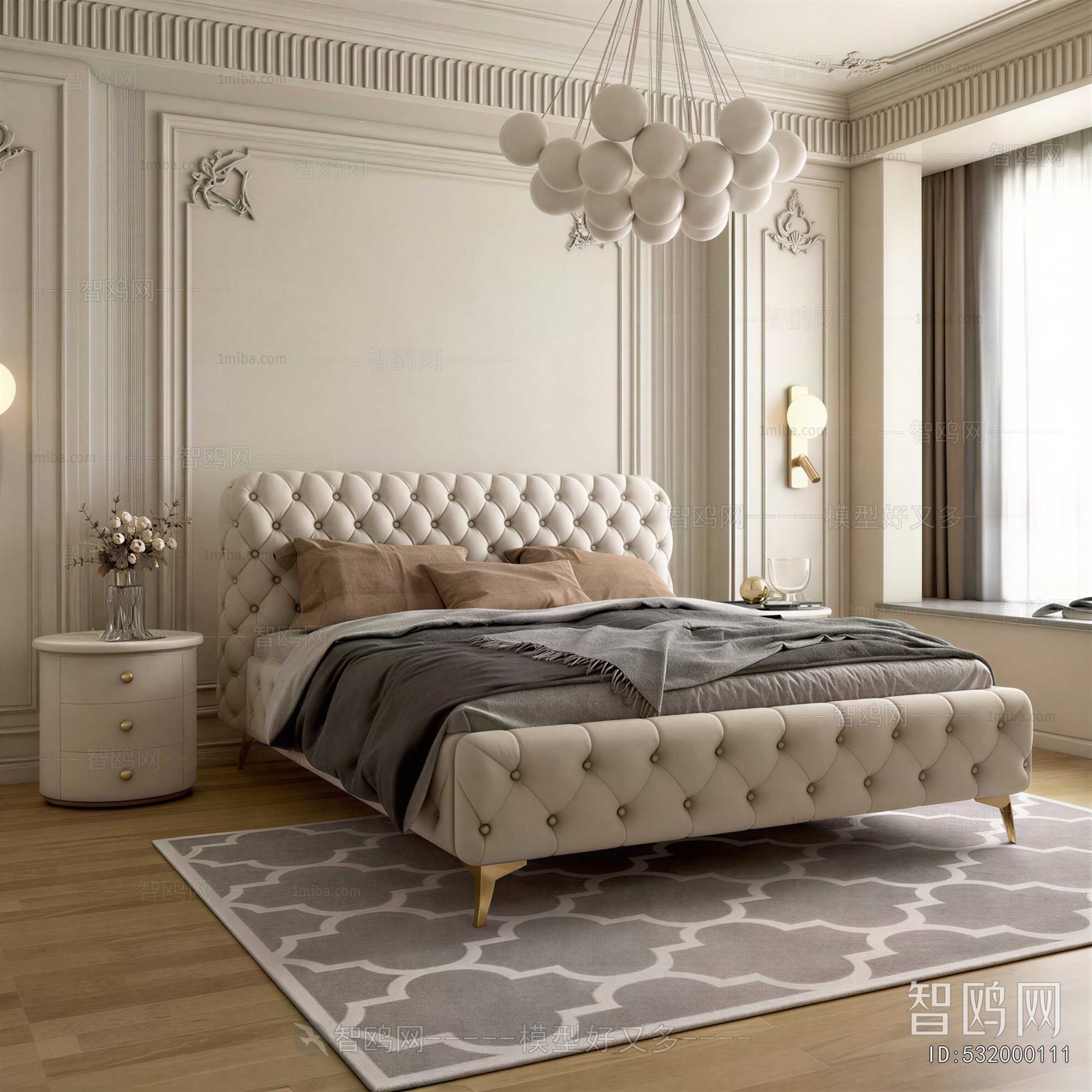 American Style Bedroom