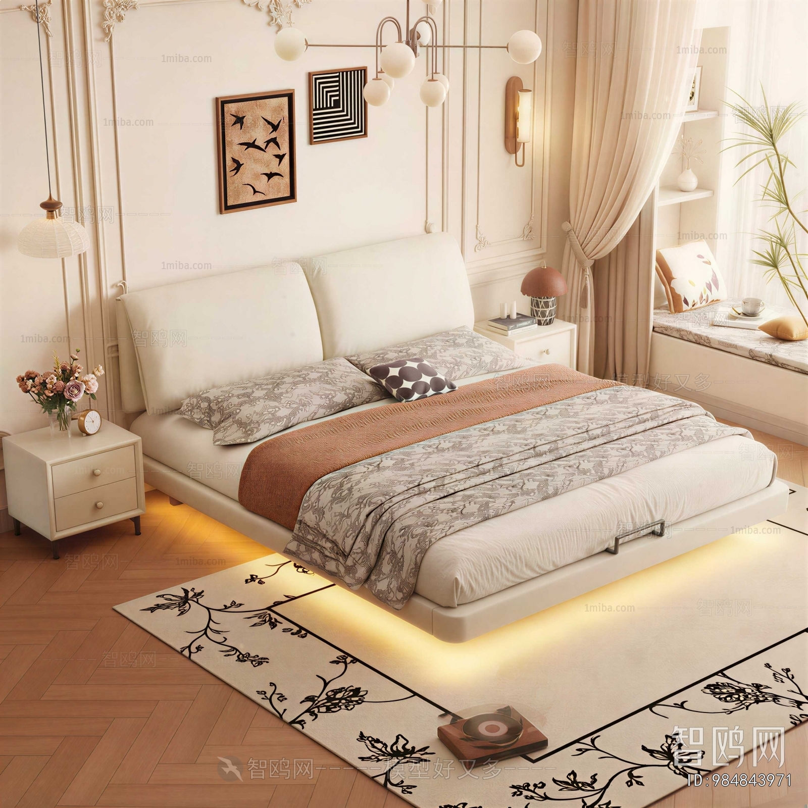 Modern Double Bed