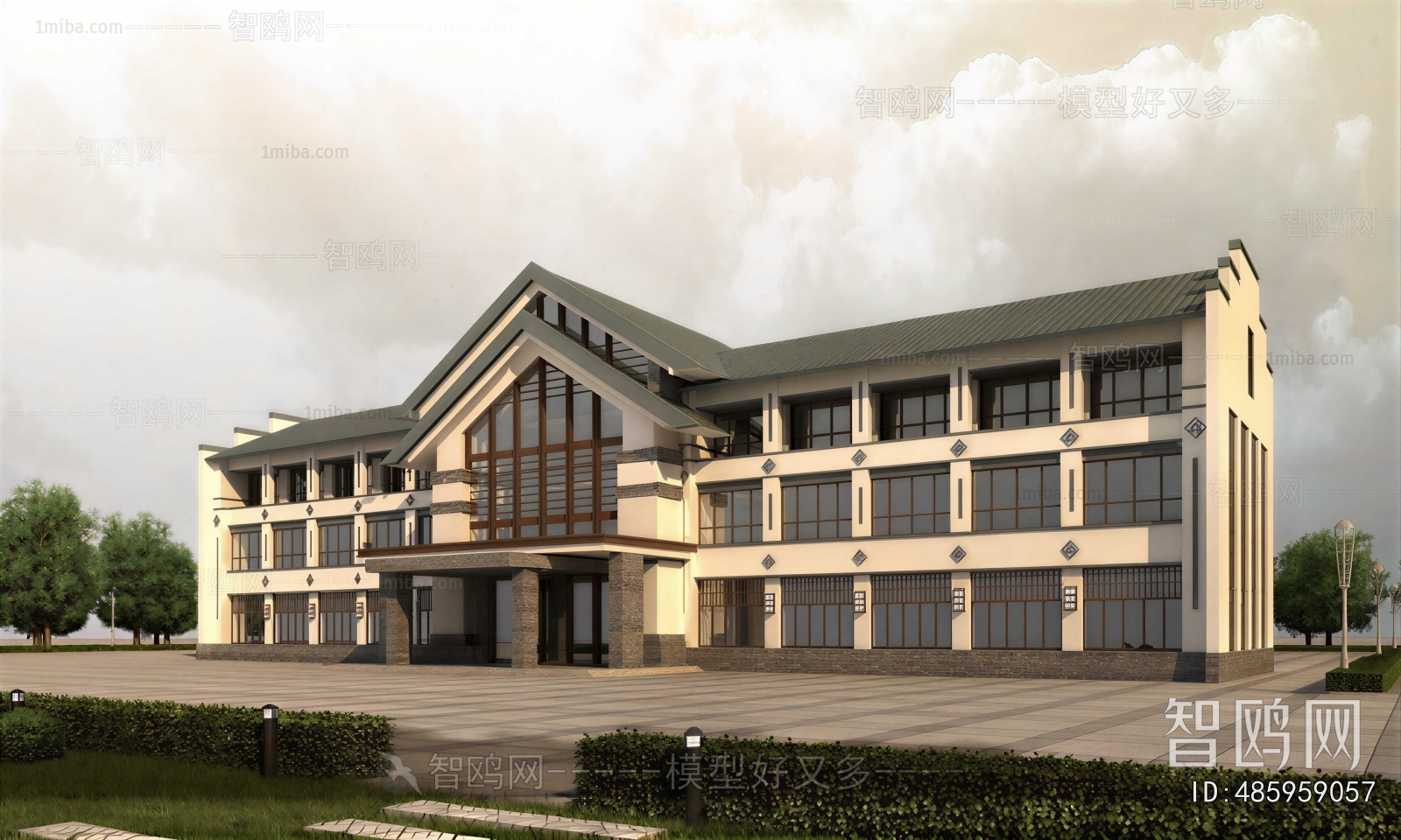 Modern Building Appearance