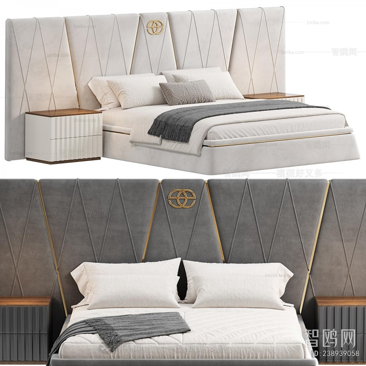 Modern Double Bed
