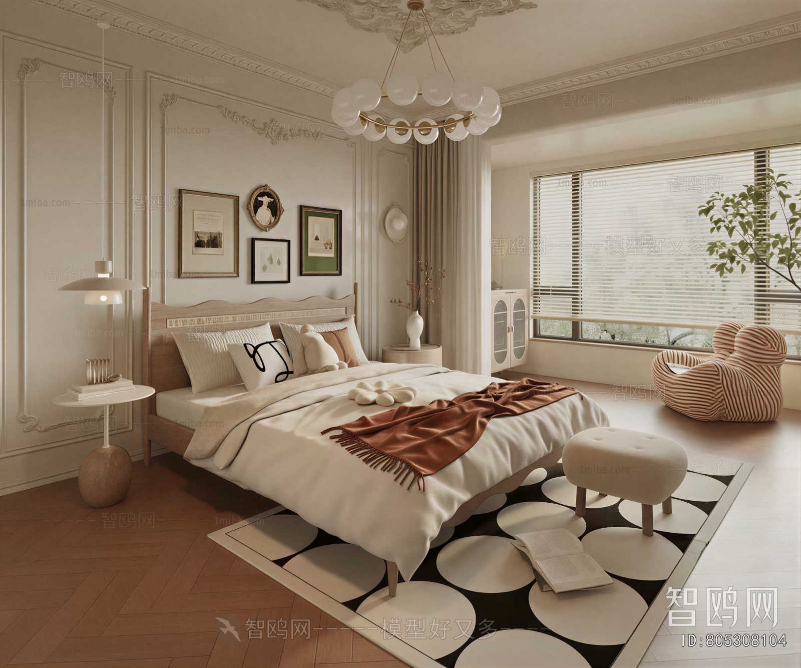 French Style Bedroom