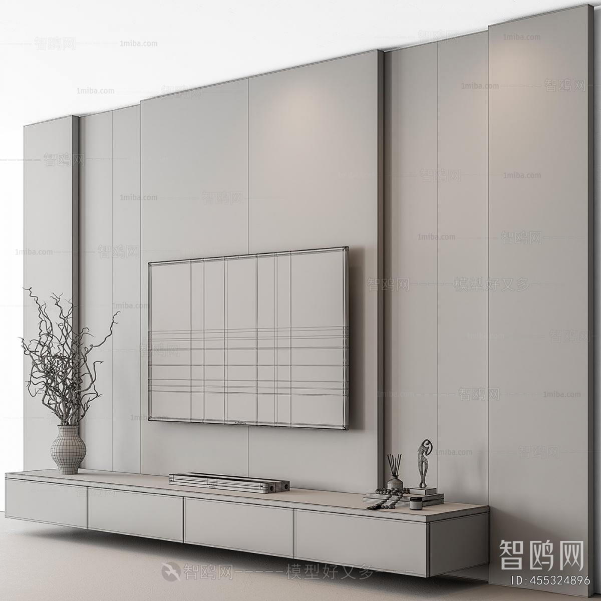 Modern TV Wall