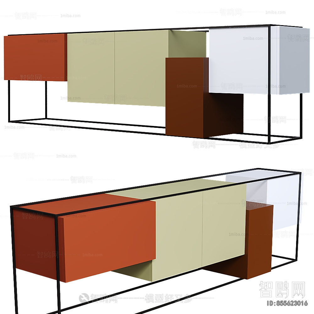 Modern Decorative Cabinet