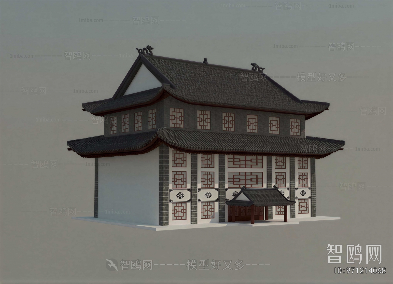 Chinese Style Ancient Architectural Buildings