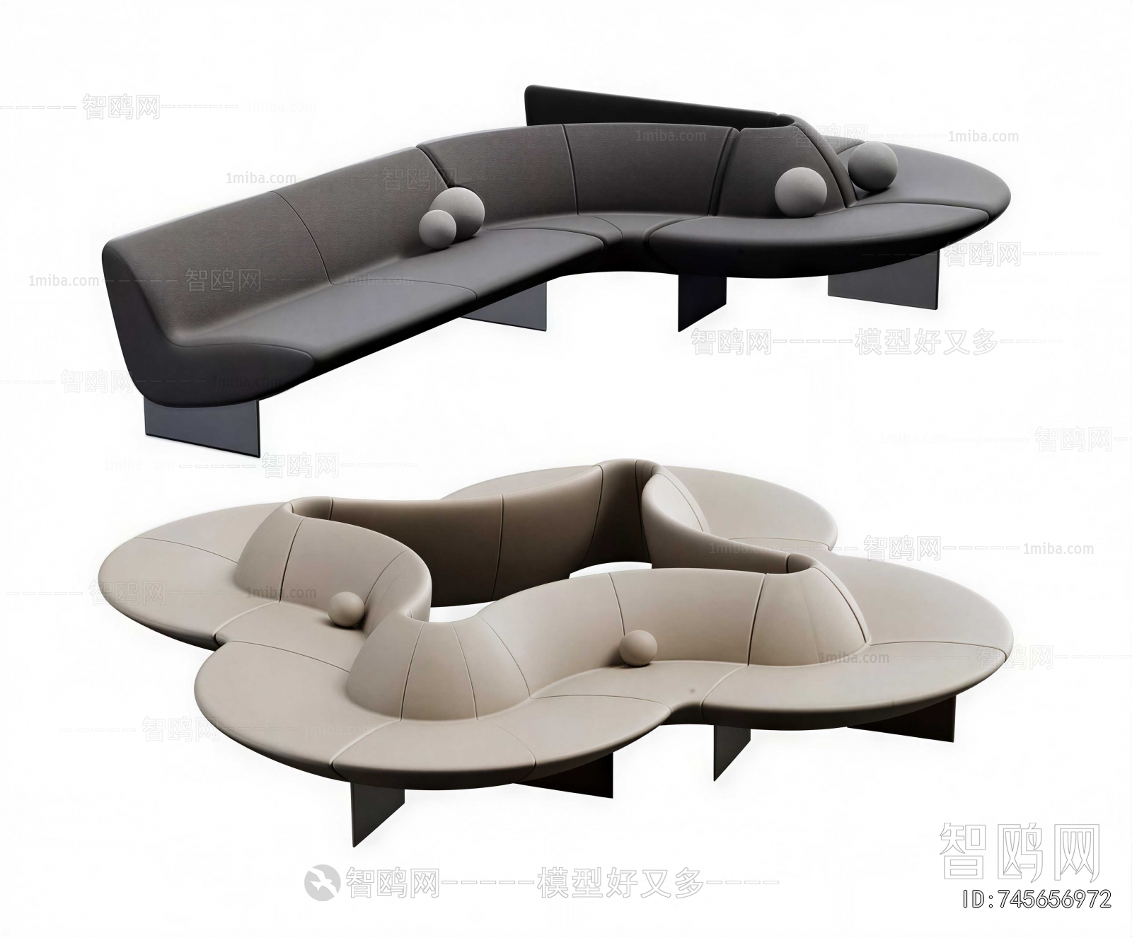 Modern Multi Person Sofa