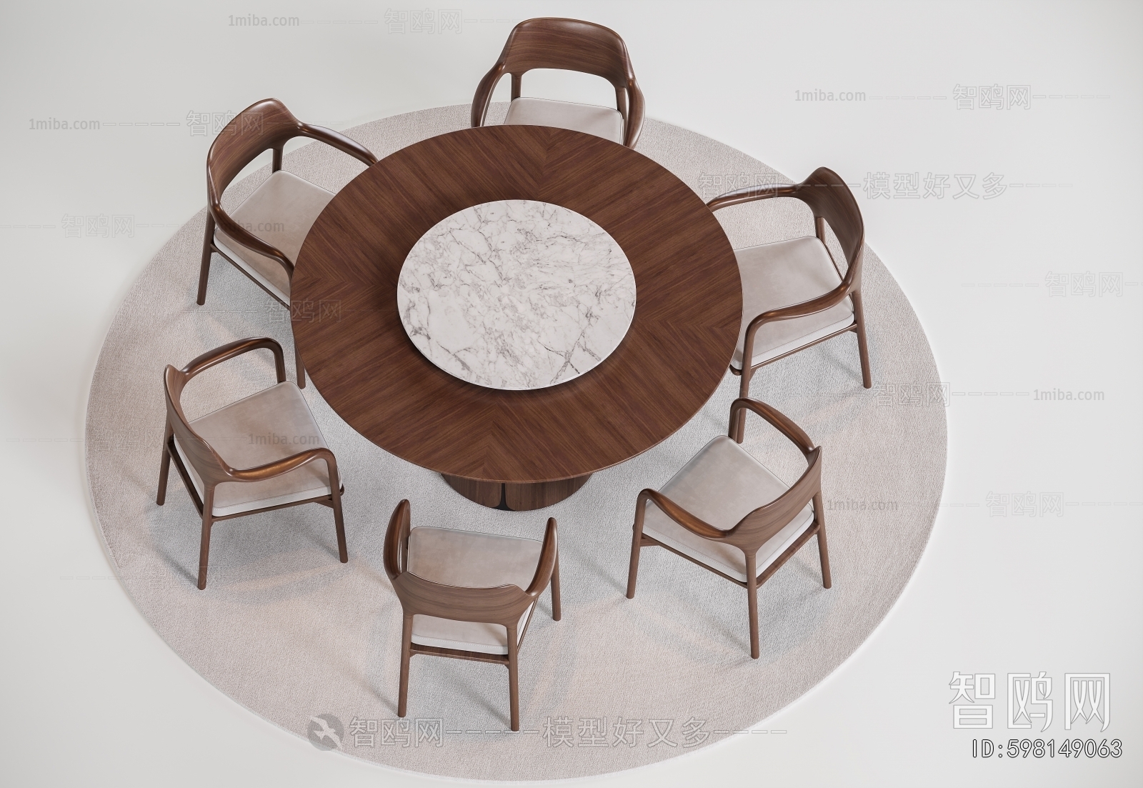 New Chinese Style Dining Table And Chairs