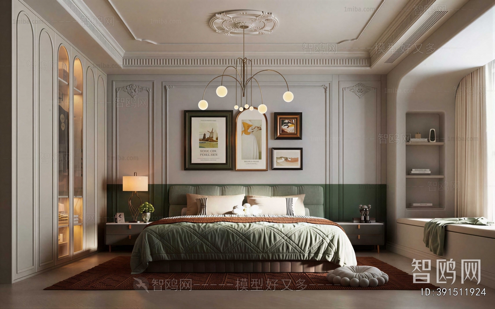 French Style Bedroom