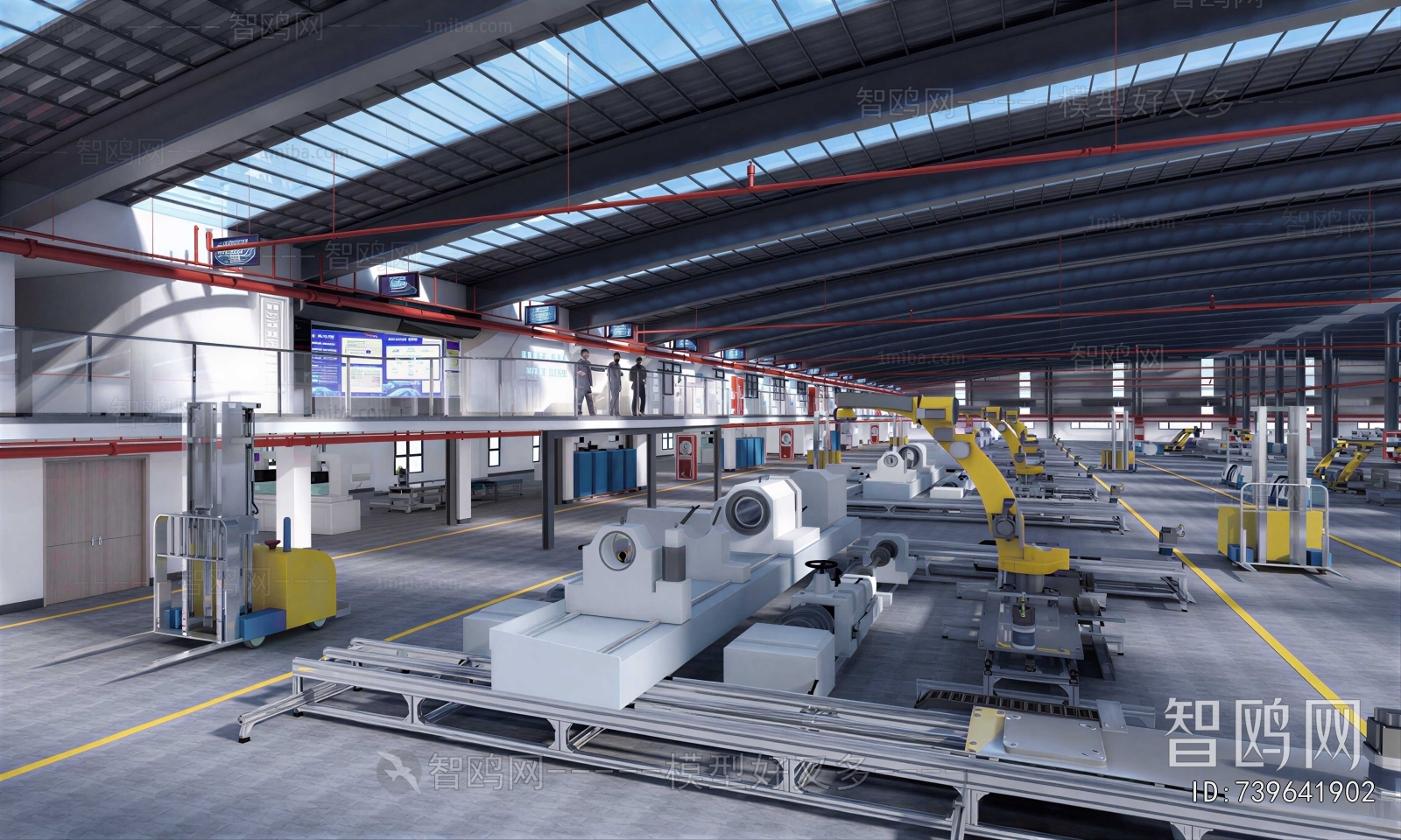 Modern Factory Floor/warehouse
