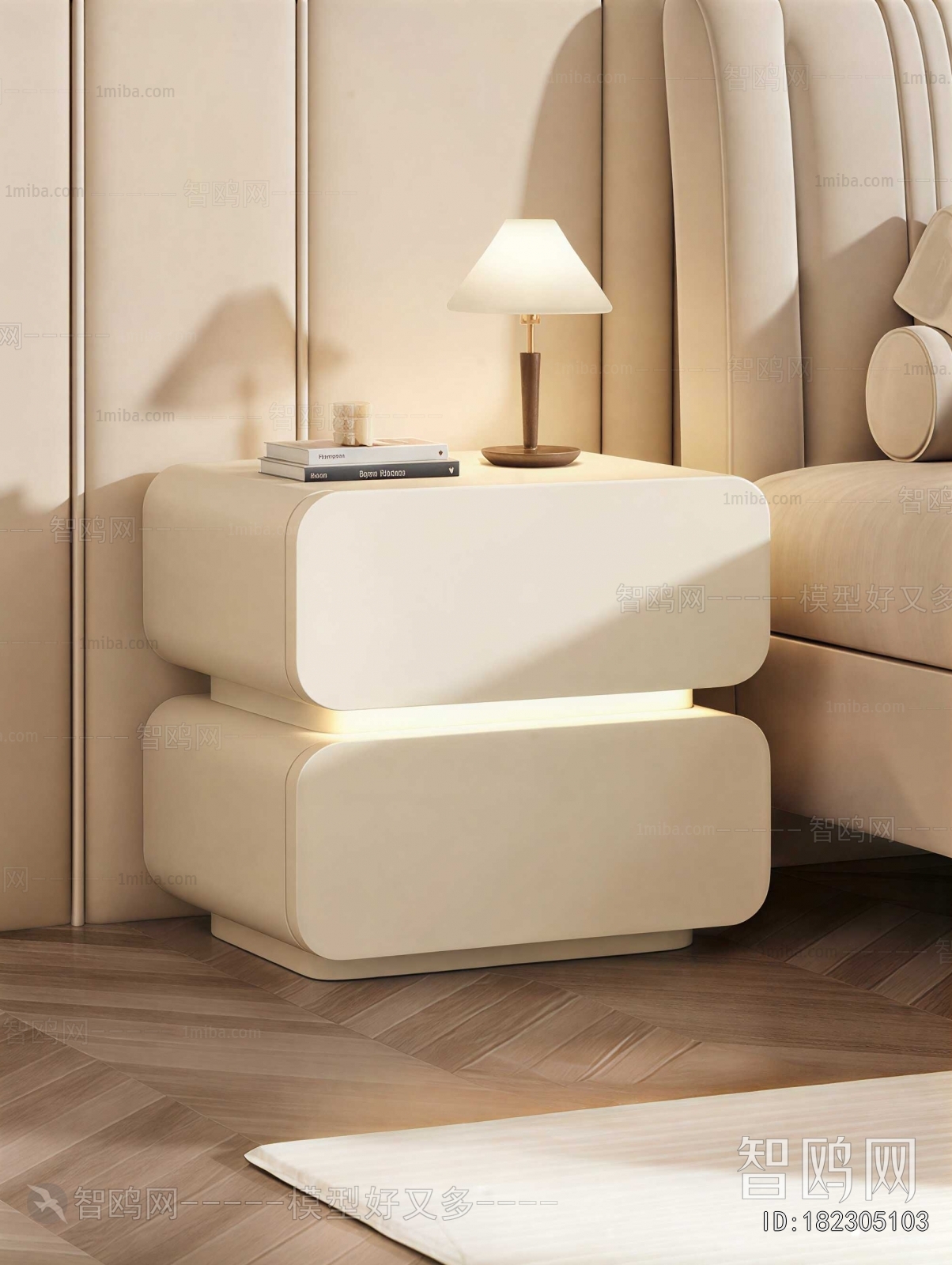 Modern Bedside Cupboard