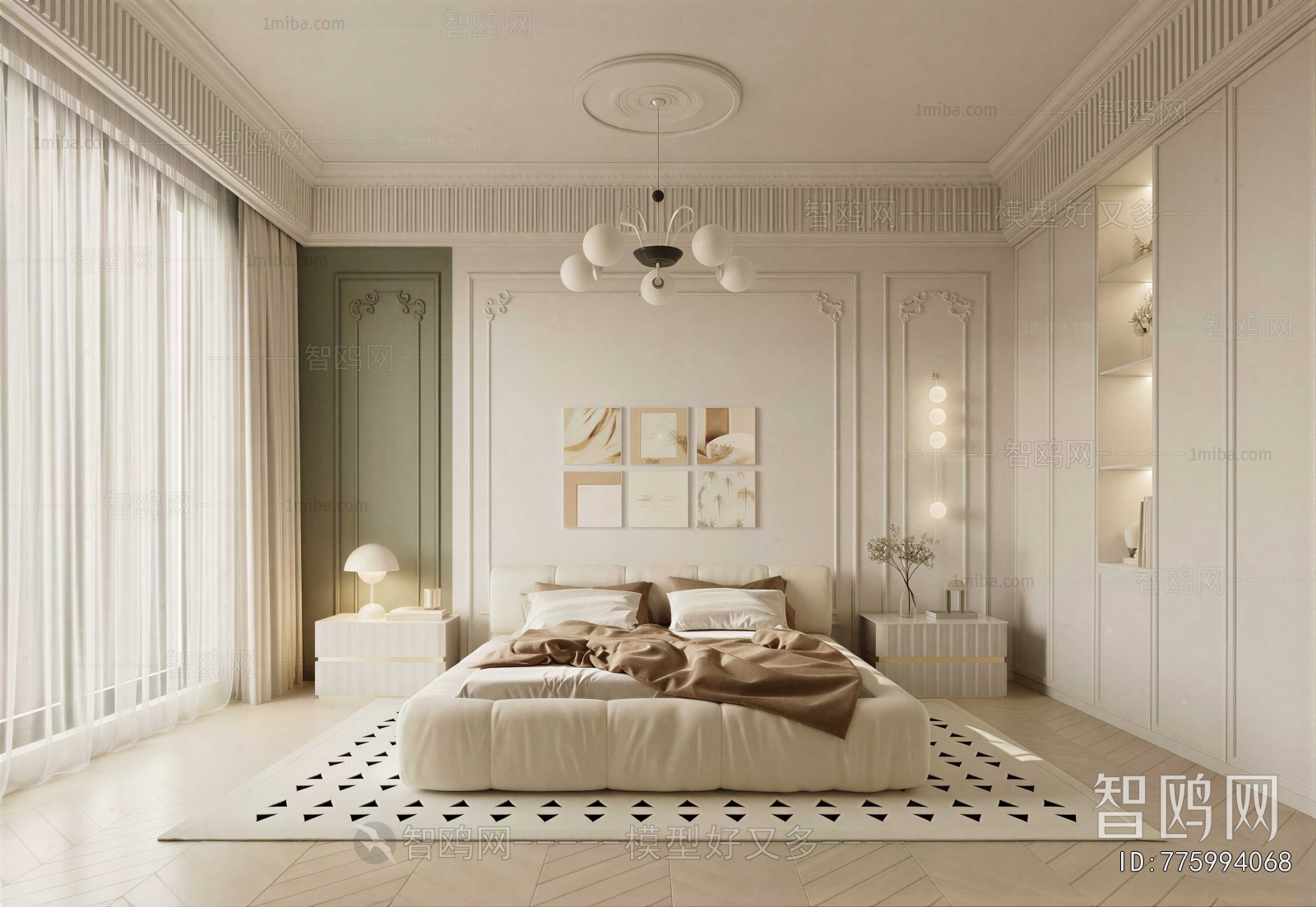 French Style Bedroom