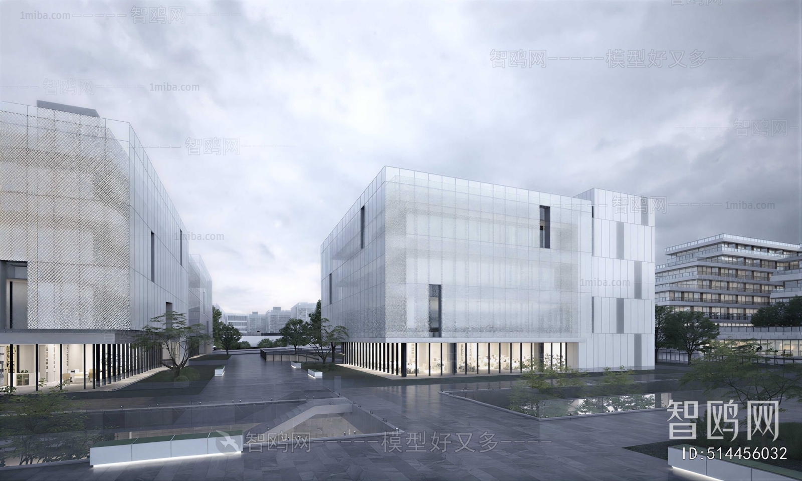 Modern Appearance Of Commercial Building