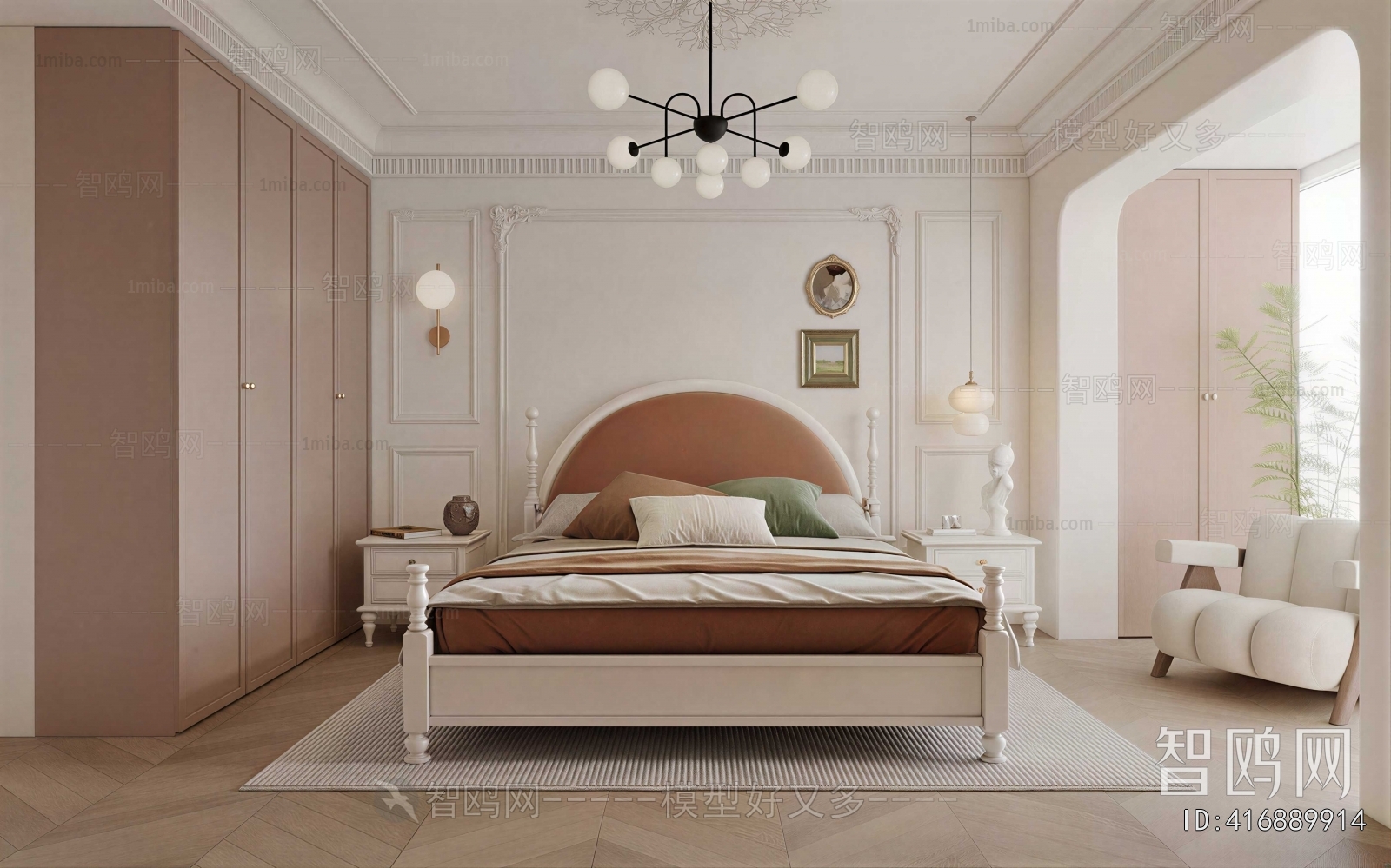 American Style Bedroom