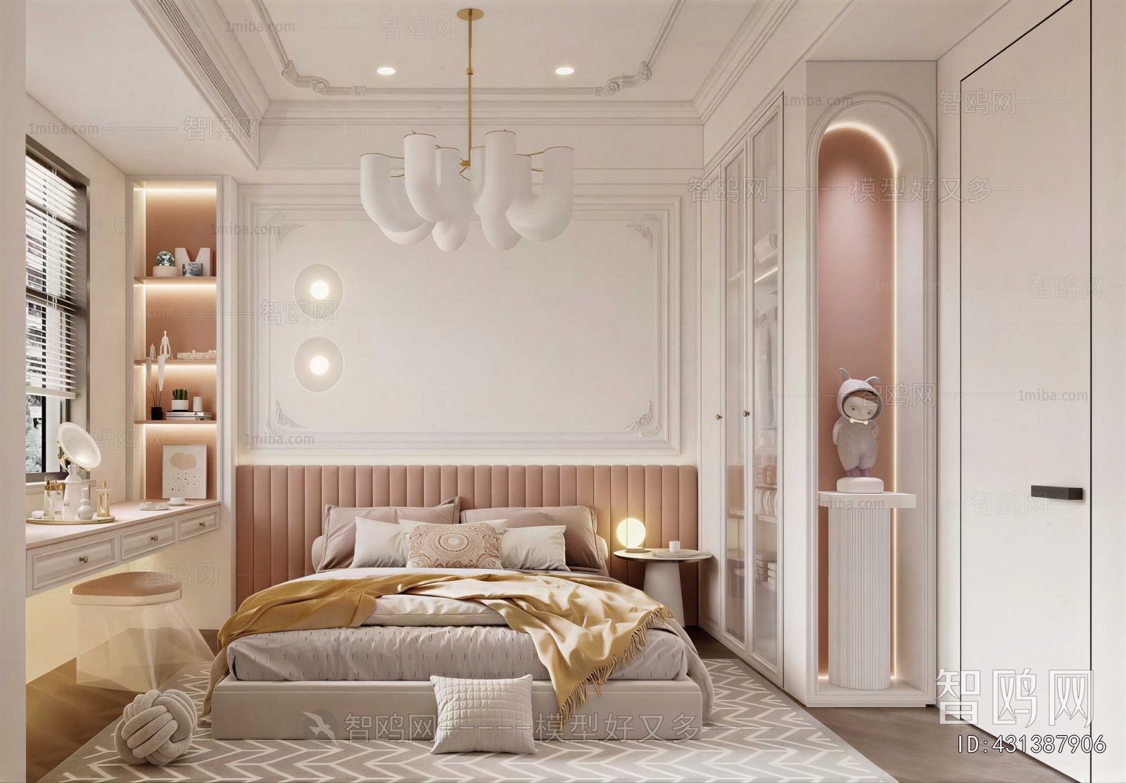 American Style Bedroom