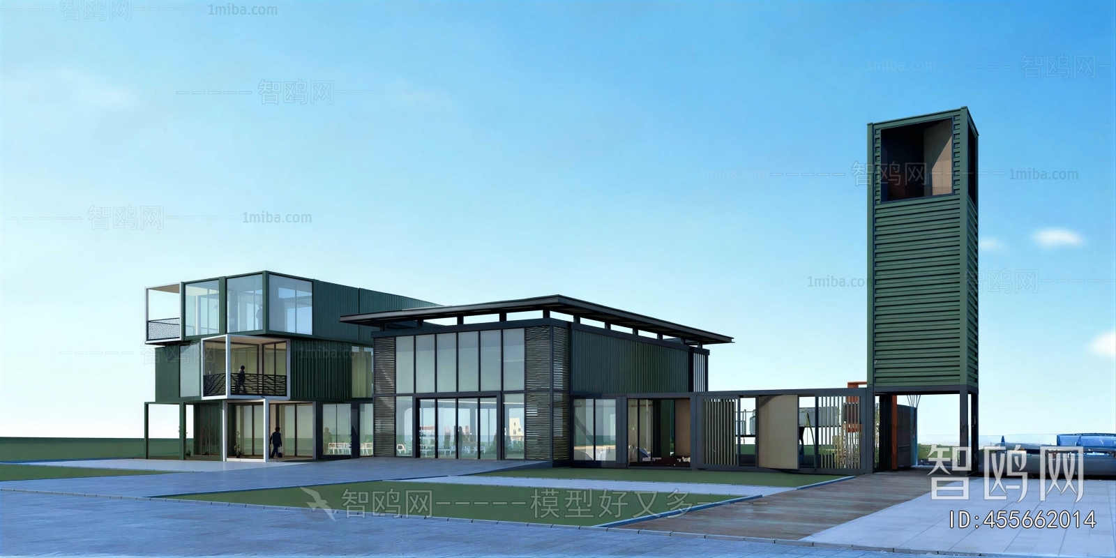 Modern Appearance Of Commercial Building