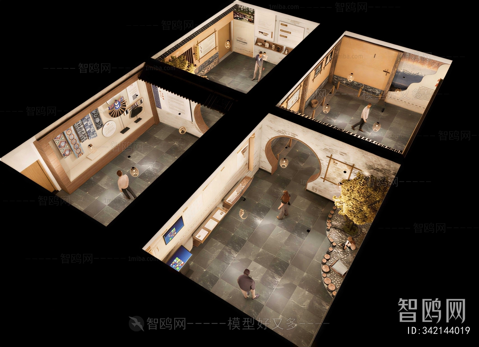New Chinese Style Exhibition Hall