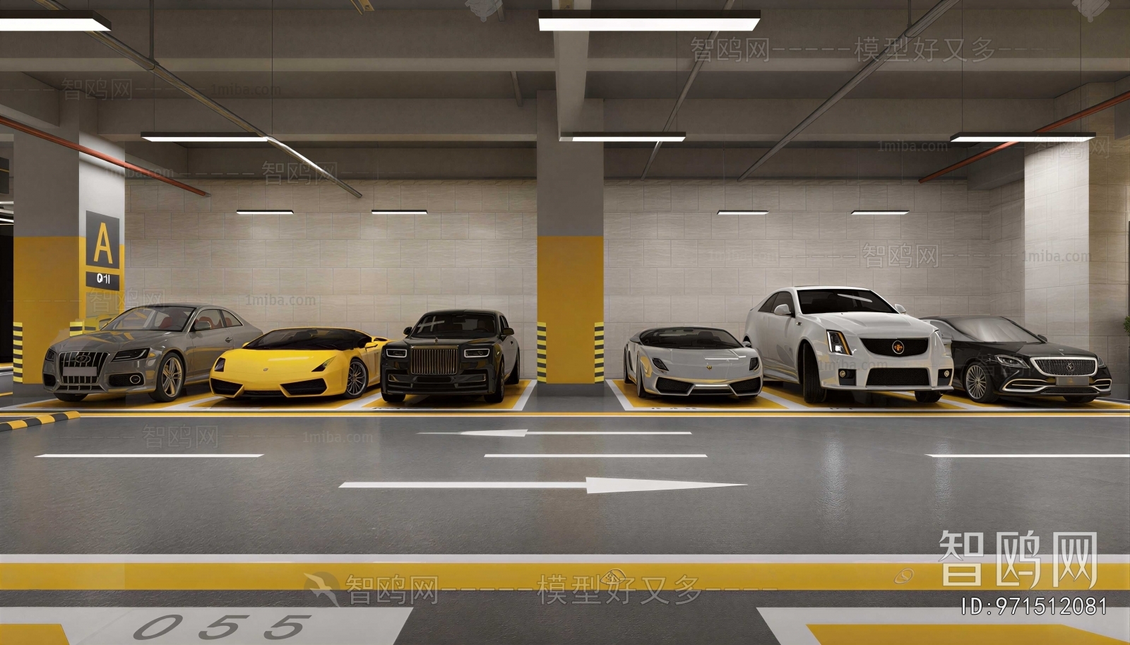 Modern Underground Garage