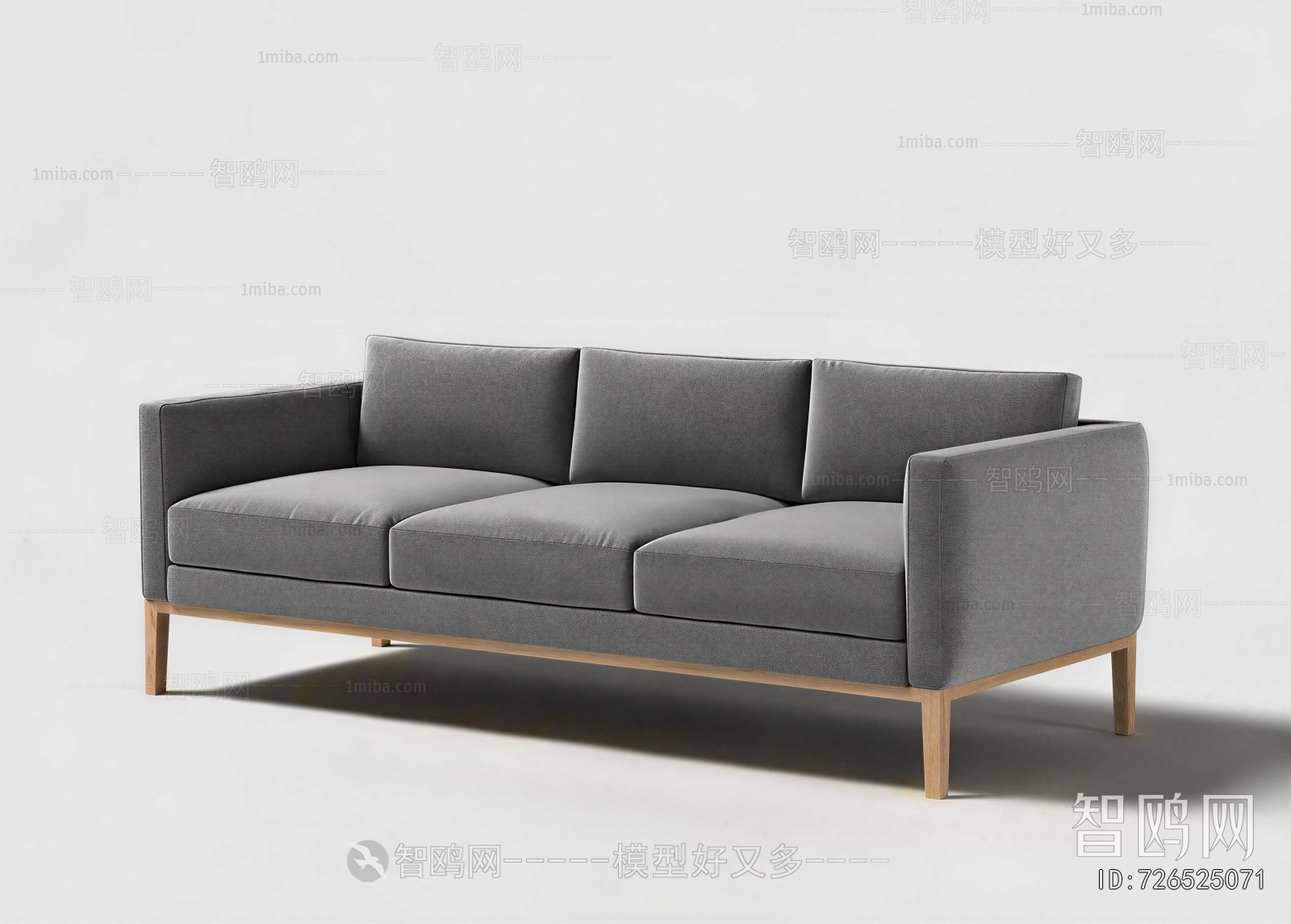 Modern Three-seat Sofa