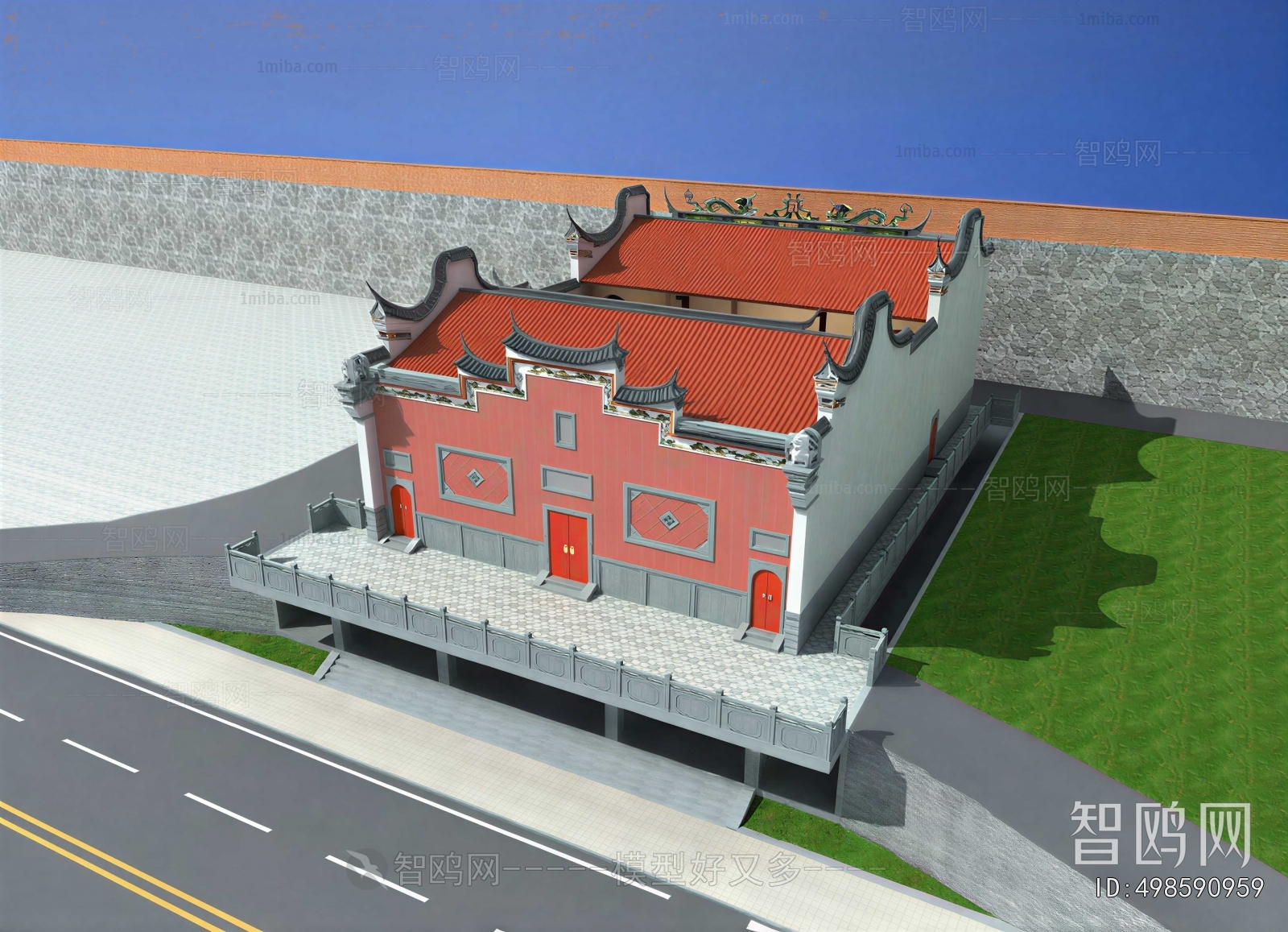 Chinese Style Religious Architecture