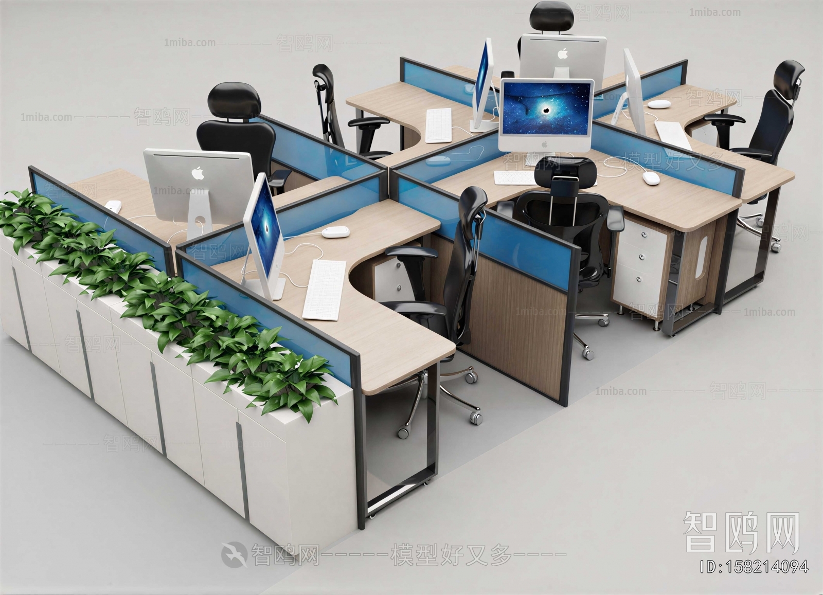 Modern Office Desk And Chair