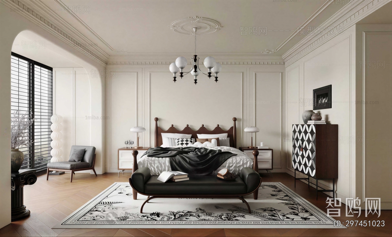French Style Bedroom