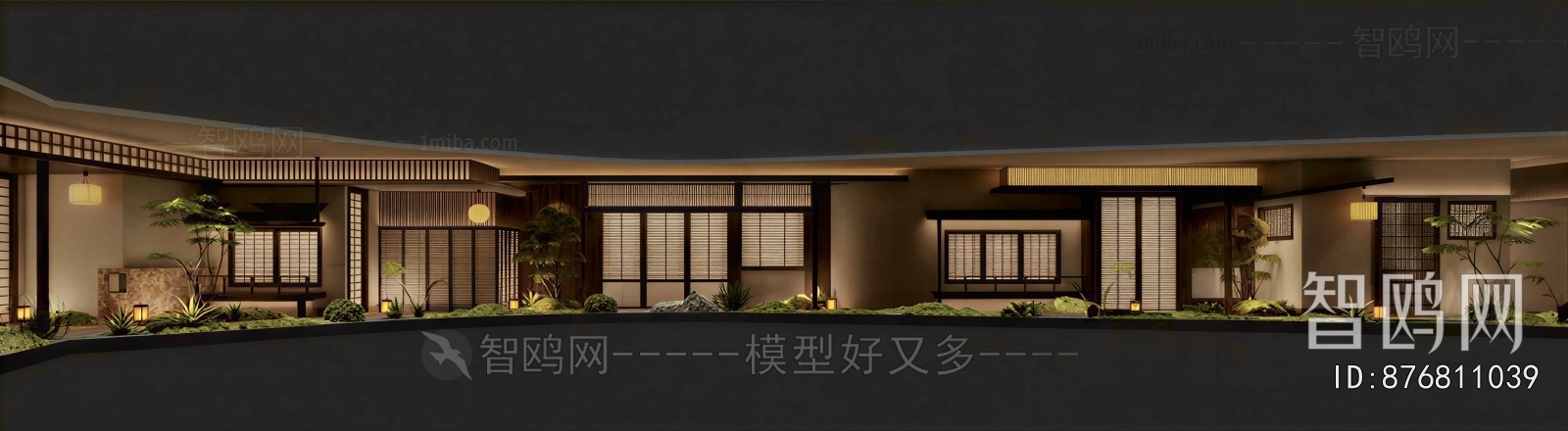 New Chinese Style Building Appearance