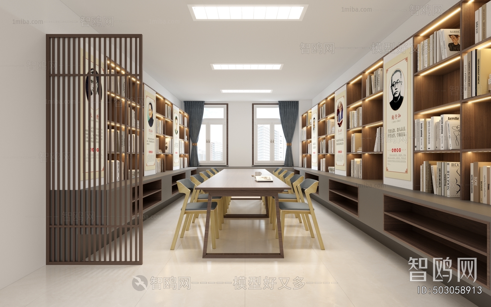 Modern Bookstore Book Bar