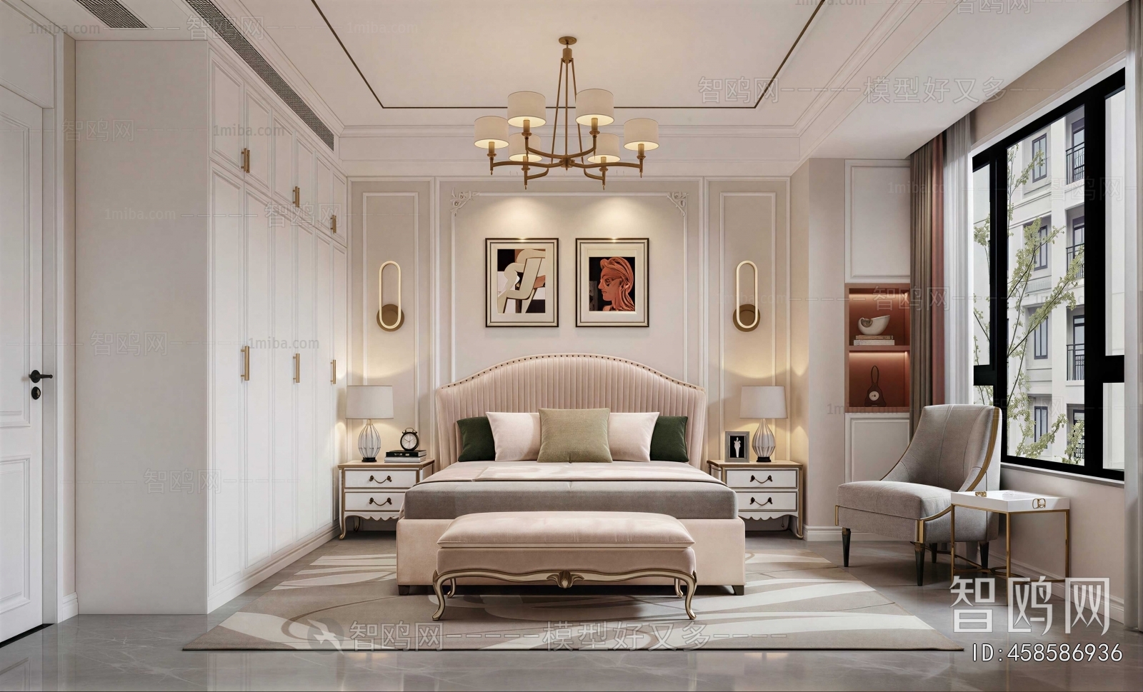 French Style Bedroom