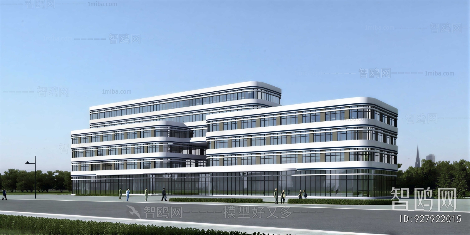 Modern Appearance Of Commercial Building