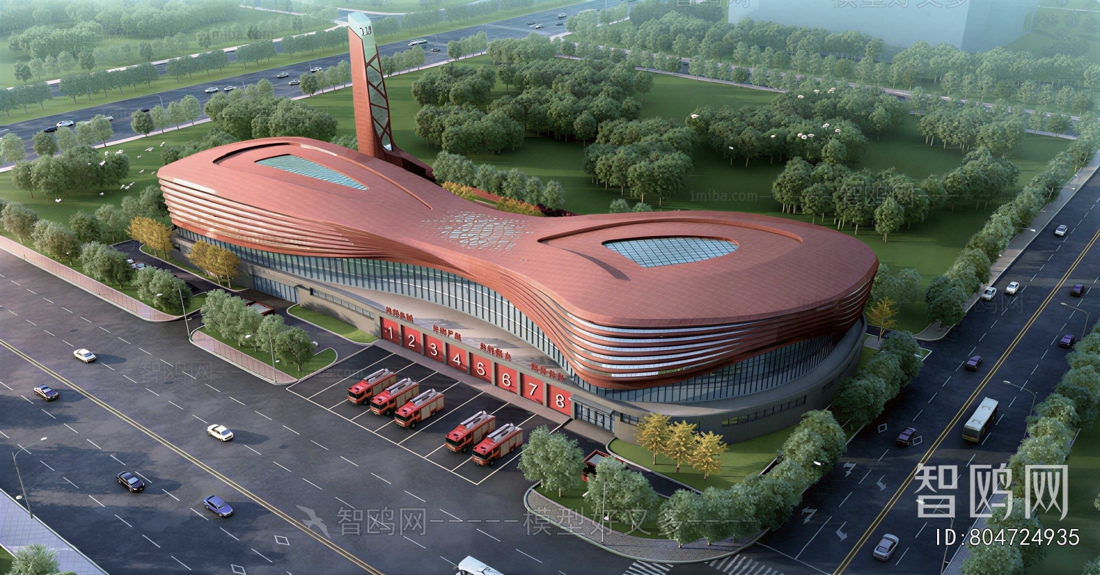 Modern Building Appearance