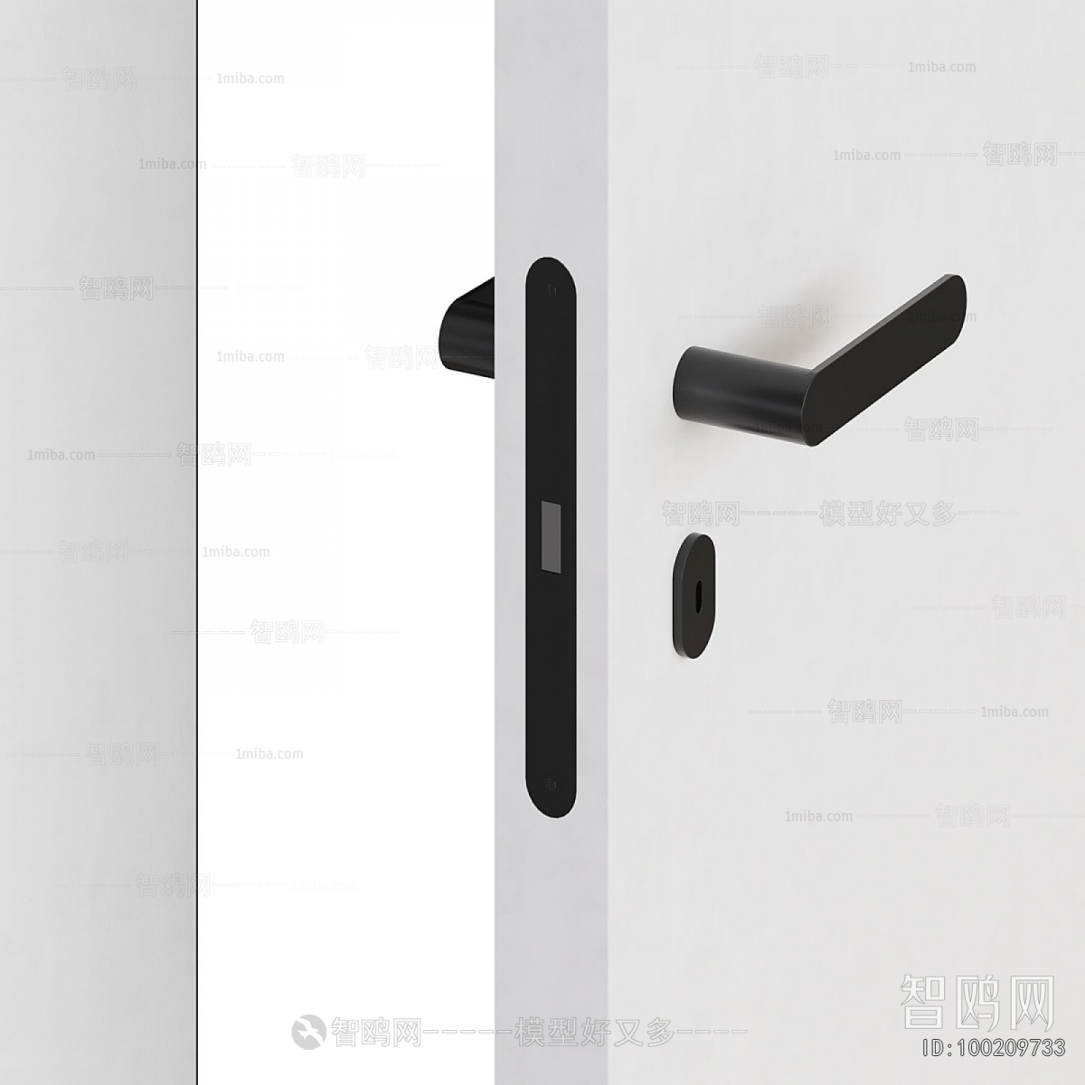 Modern Single Door