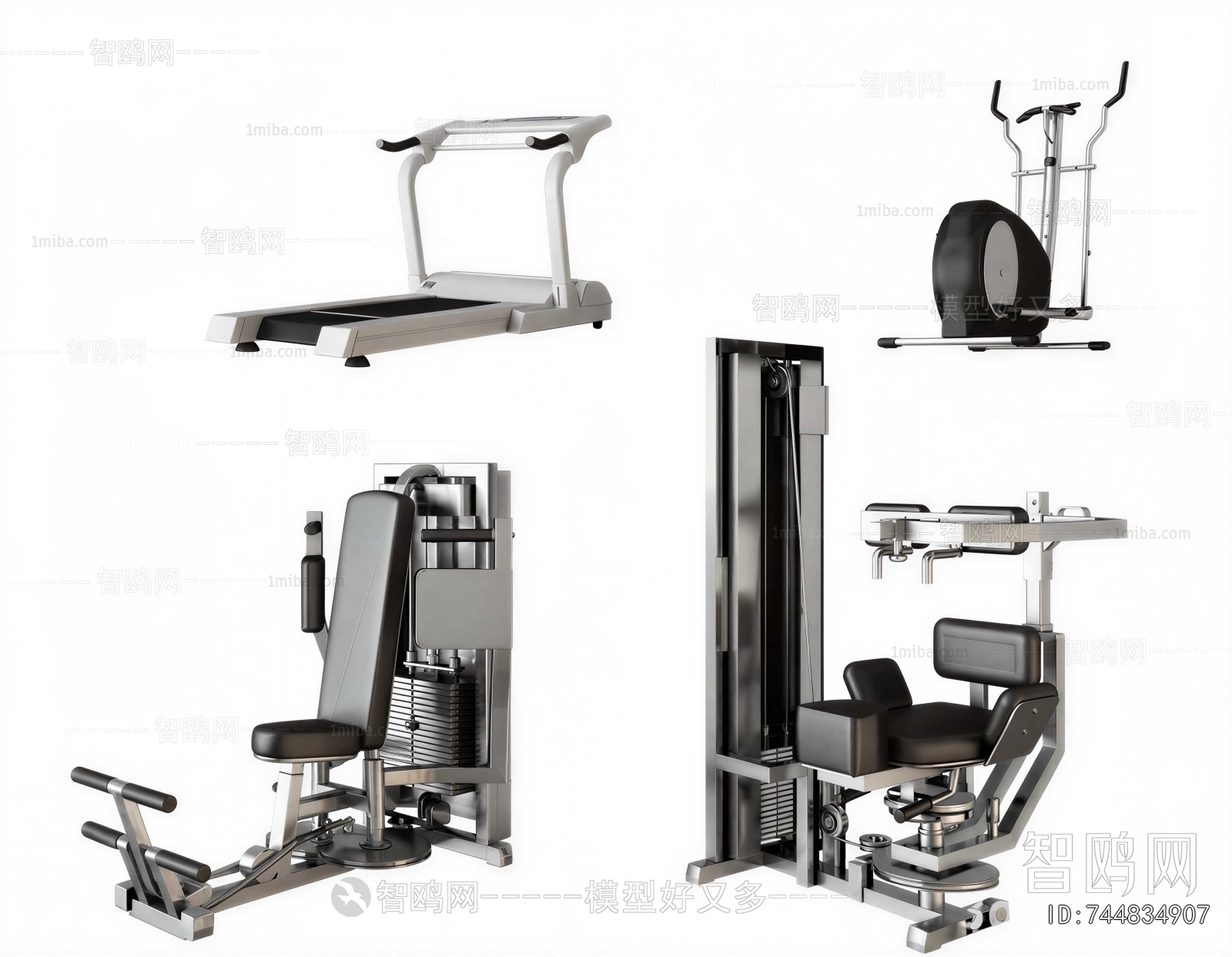 Modern Fitness Equipment