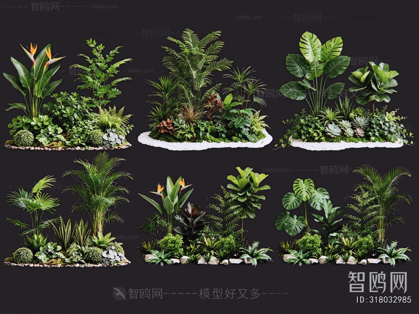 Modern Plant Pile