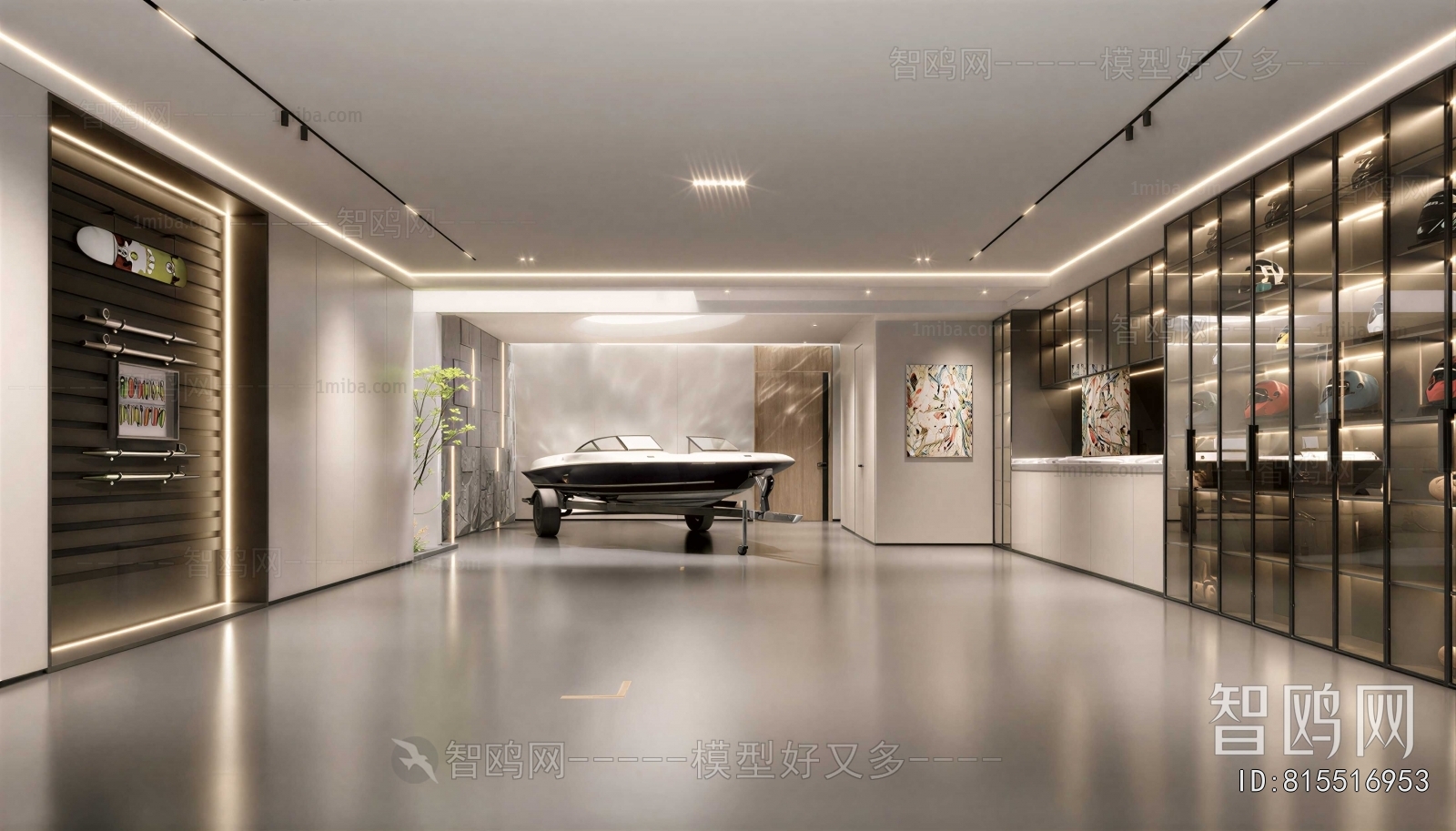Modern Underground Garage