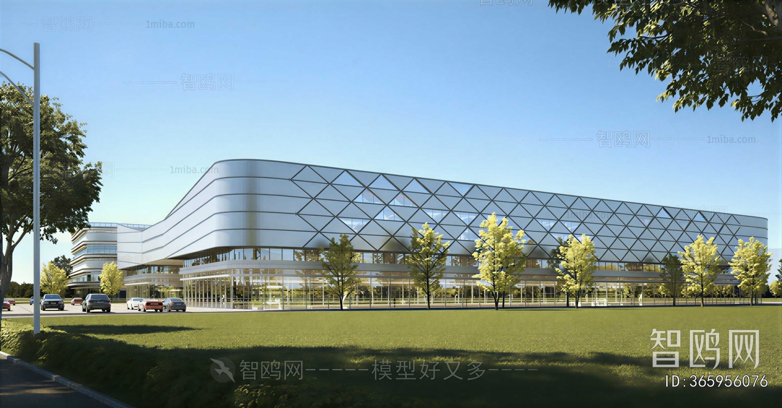 Modern Appearance Of Commercial Building
