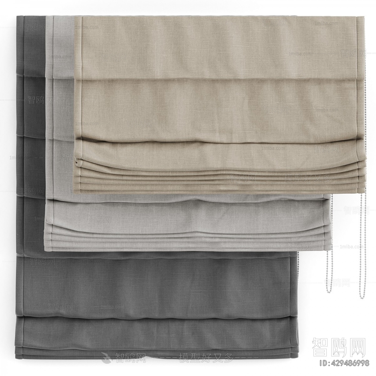 Modern Roman Curtain