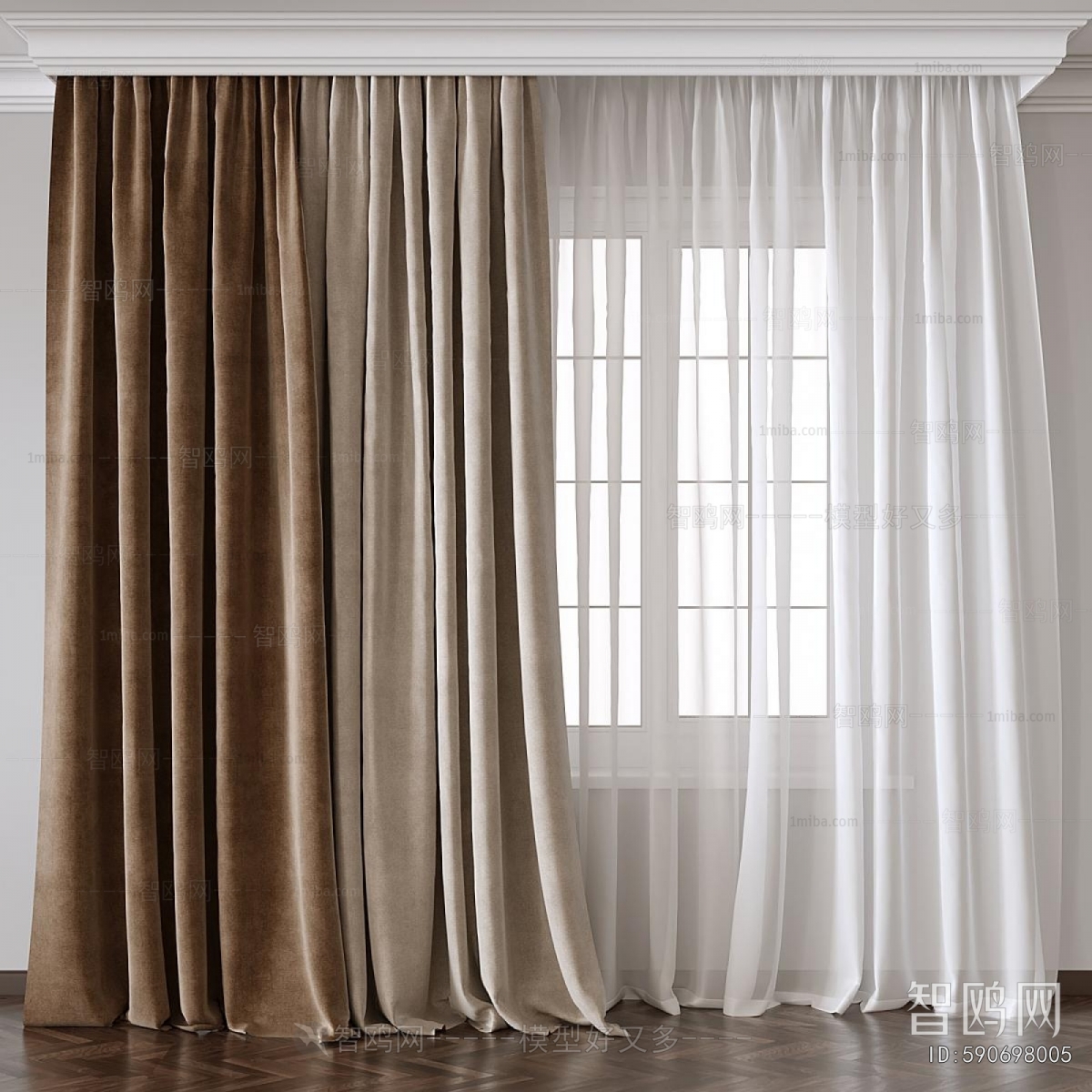 Modern The Curtain