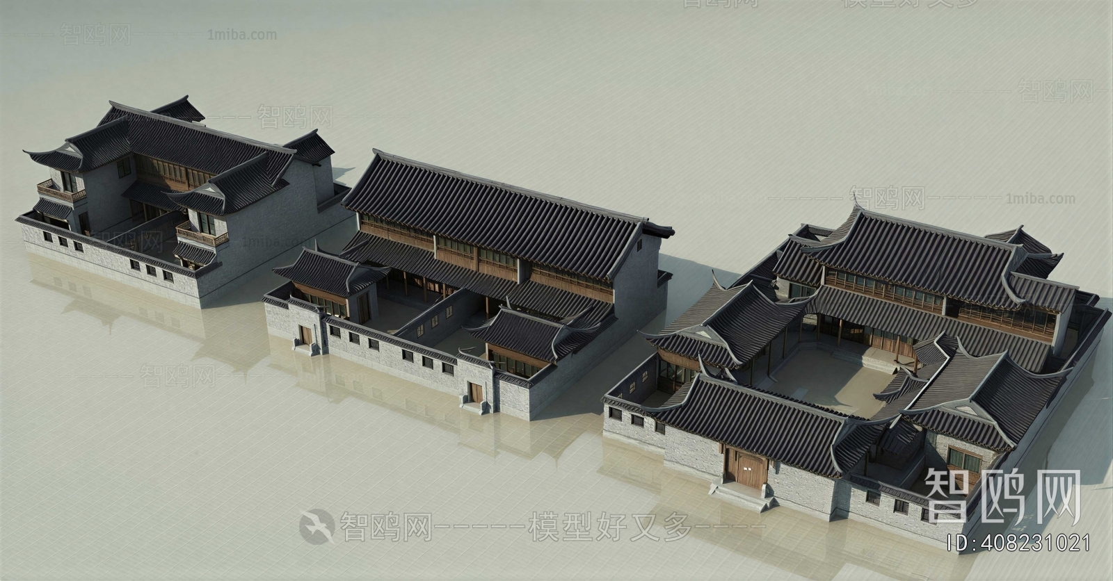 Chinese Style Residential Building