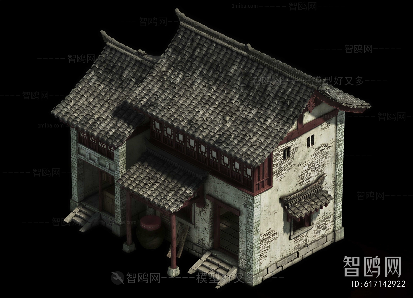 Chinese Style Ancient Architectural Buildings